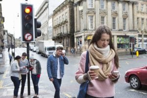 “Distracted Walking” Leading to More Emergency Room Visits